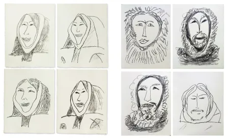 Иллюстрированная Книга Matisse - G. Duthuit : UNE FÊTE EN CIMMÉRIE (31 lithographies) Tériade 1963