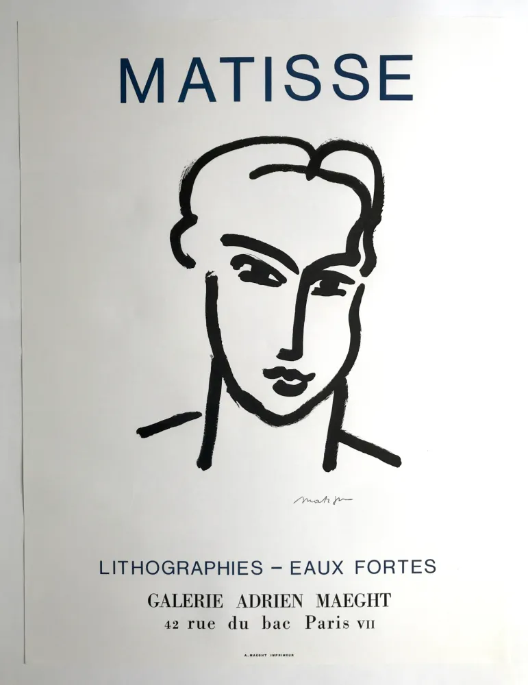 Афиша Matisse - Galerie Adrien Maeght