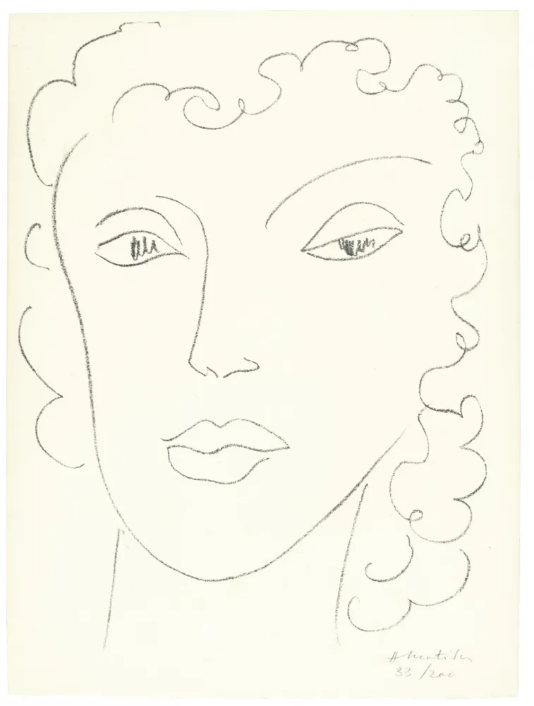 Литография Matisse - Haitïenne
