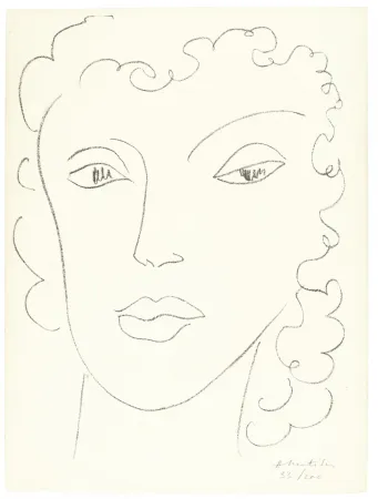 Литография Matisse - Haitïenne