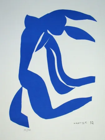 Сериграфия Matisse - La Chevelure, 1952
