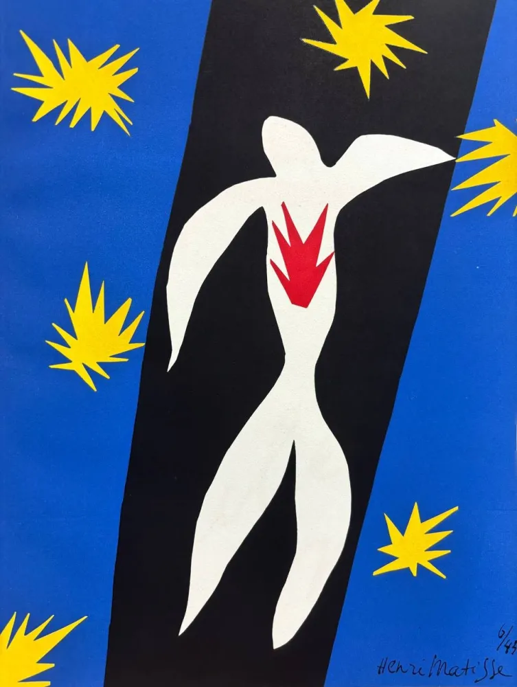 Трафарет Matisse - La Chute d'Icare (The Fall of Icarus)