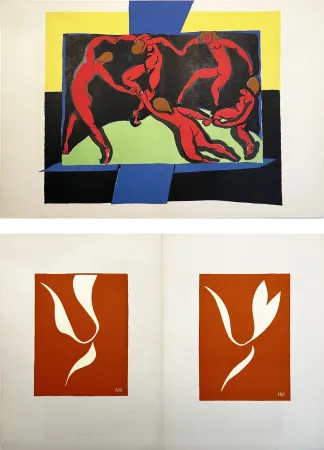Литография Matisse - LA DANSE. Lithographie de 1938