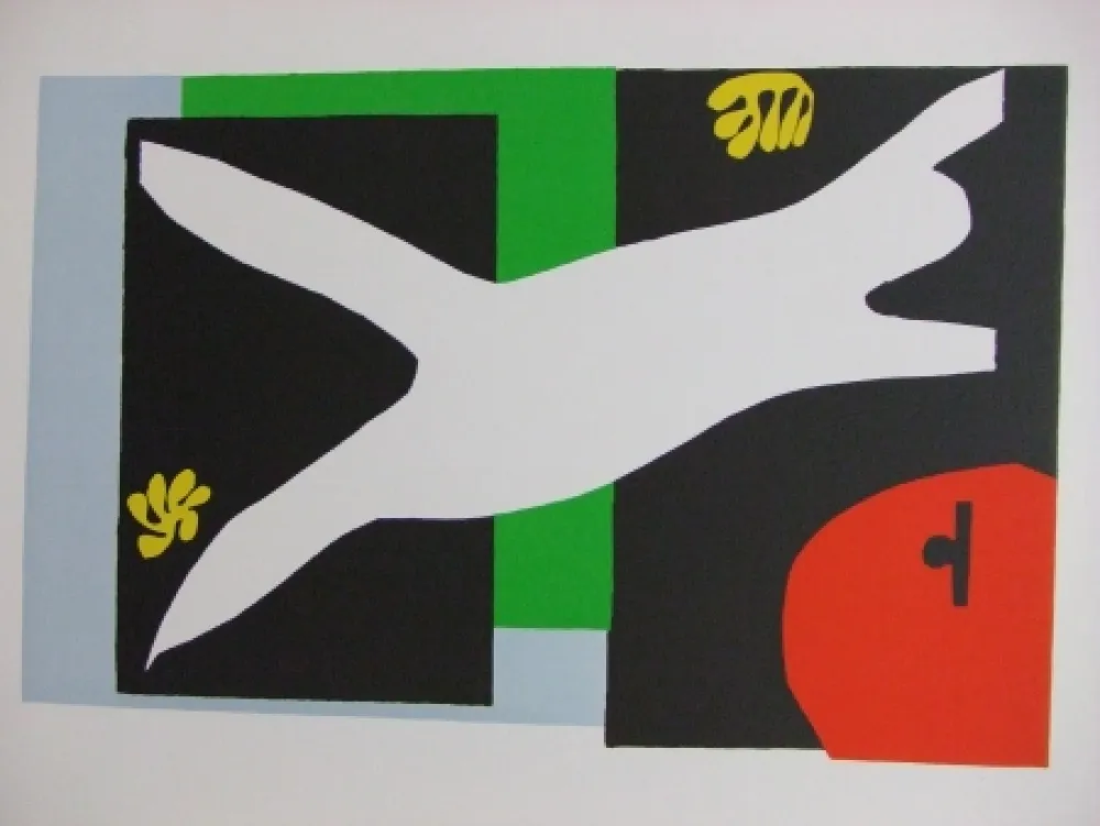 Литография Matisse - La Nageuse dans l'aquarium