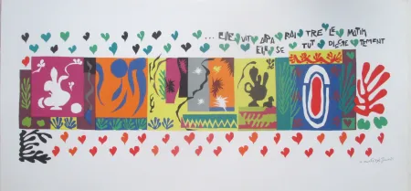Литография Matisse - Les Mille et Une Nuits