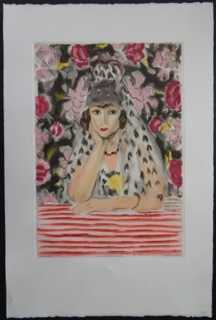 Офорт И Аквитанта Matisse - L'espagnole