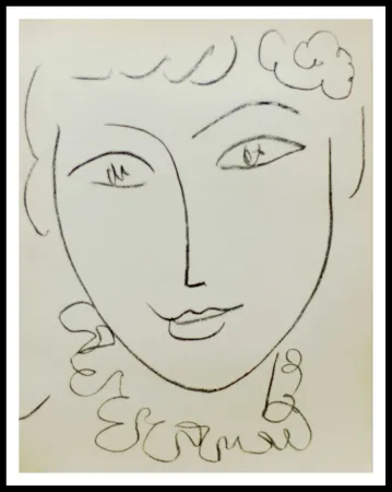 Литография Matisse - Madame de Pompadour