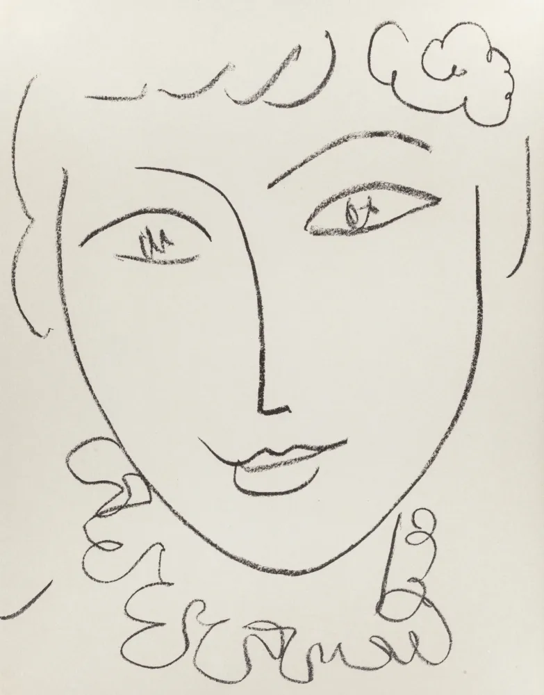Литография Matisse - Madame Pompadour