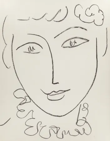Литография Matisse - Madame Pompadour