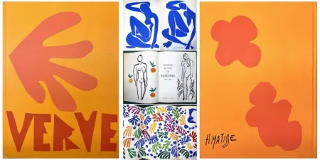 Иллюстрированная Книга Matisse - MATISSE. DERNIÈRES ŒUVRES 1950 - 1954 (VERVE Vol. IX, No. 35-36. 1958)