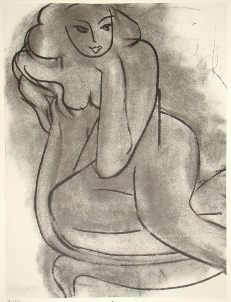 Гашение Matisse - Nu sur une chaise
