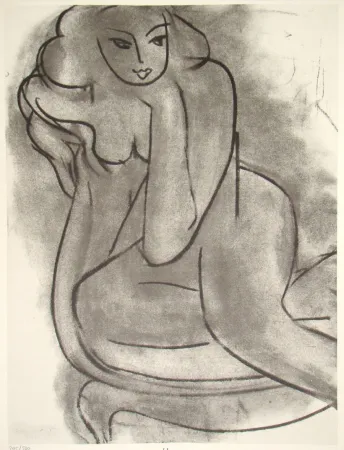 Гашение Matisse - Nu sur une chaise
