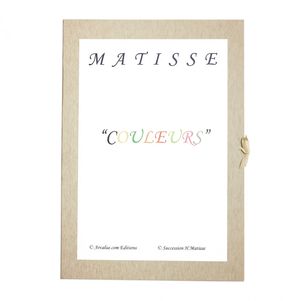 Литография Matisse - Portfolio Henri Matisse 