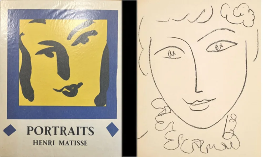 Литография Matisse - PORTRAITS Avec 