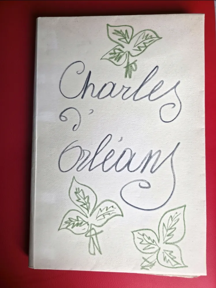 Иллюстрированная Книга Matisse - Signed - Poèmes de Charles d'Orléans 