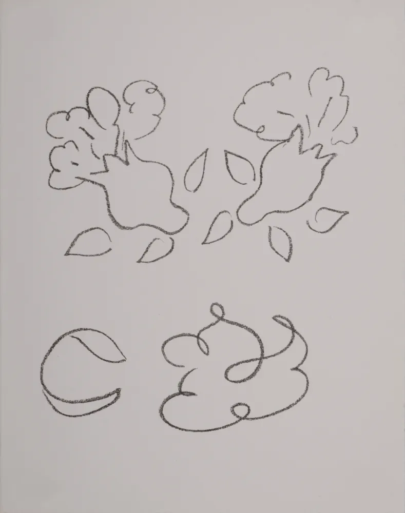 Литография Matisse - Sketch for la religieuse portugaise, 1972