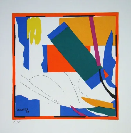Сериграфия Matisse - Souvenir d'Océanie, 1953