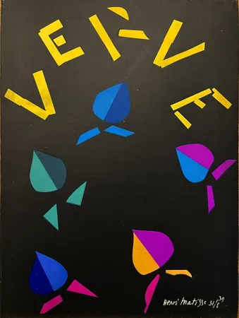 Иллюстрированная Книга Matisse - Verve N° 8. LA NATURE DE LA FRANCE (1940)