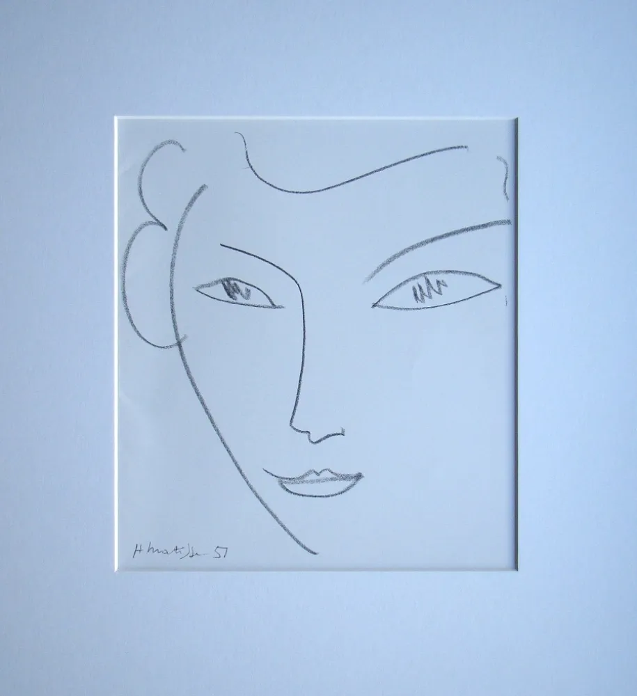 Литография Matisse - Visage