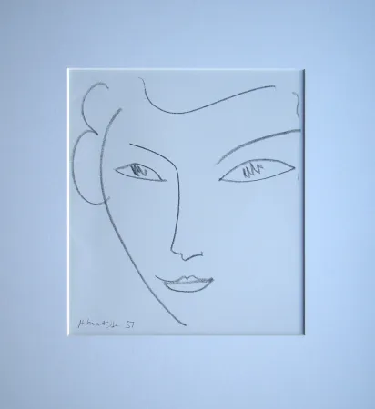 Литография Matisse - Visage