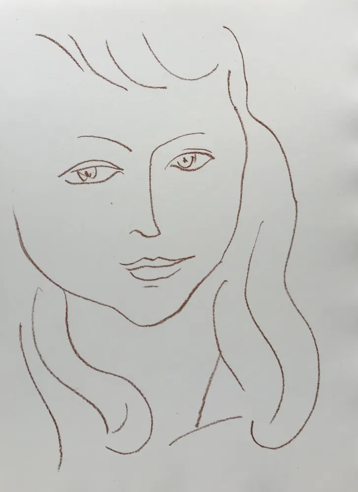 Литография Matisse - Visages II