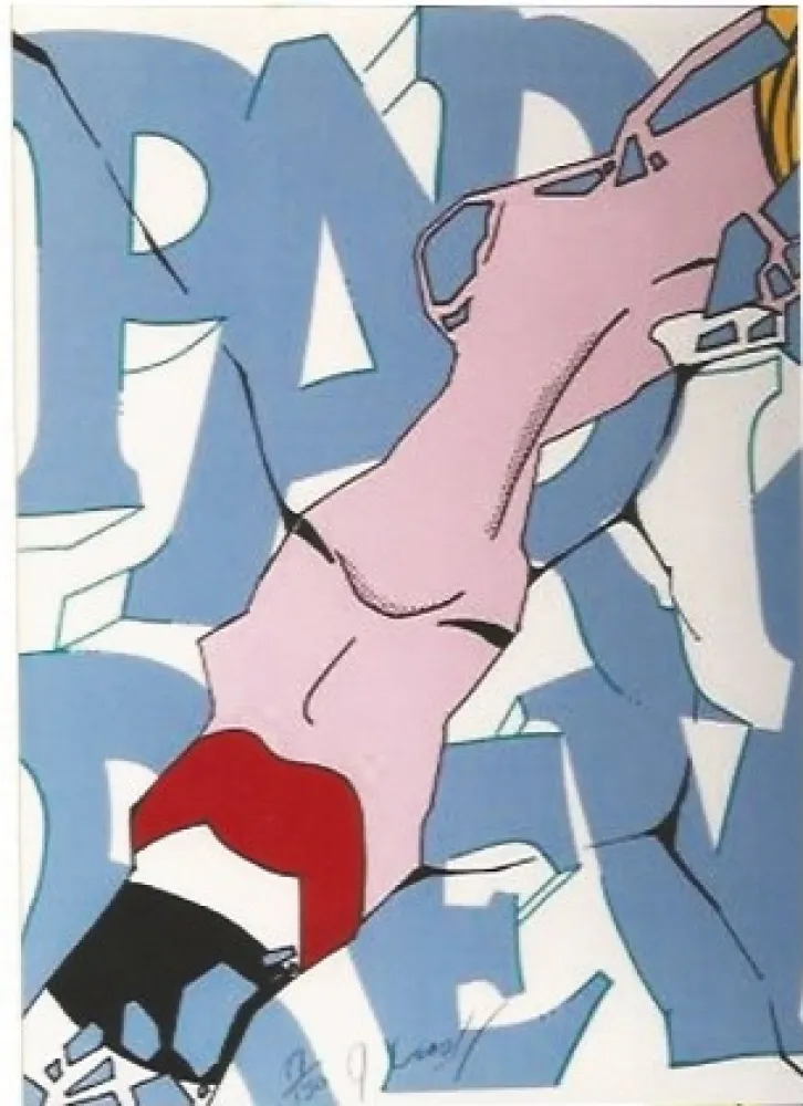 Сериграфия Matos - Paris Review (Scream)