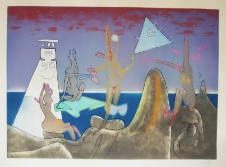 Офорт Matta - 4 a.m.