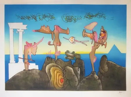 Офорт Matta - 5 a.m