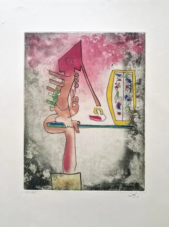 Офорт Matta - A defesia