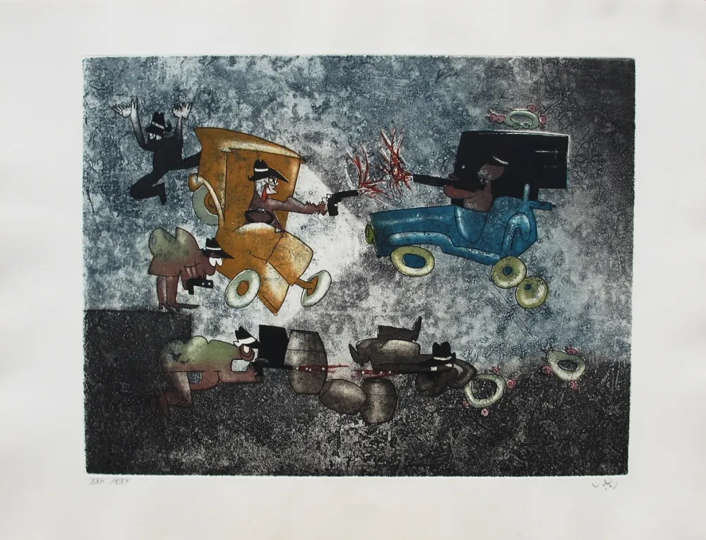 Офорт И Аквитанта Matta - Al Capone