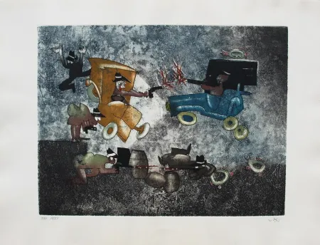 Офорт И Аквитанта Matta - Al Capone