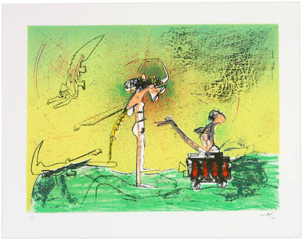 Литография Matta - All Cosmicstrippers II