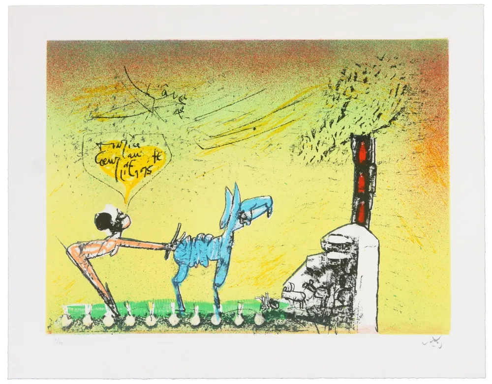 Литография Matta - All Cosmicstrippers III