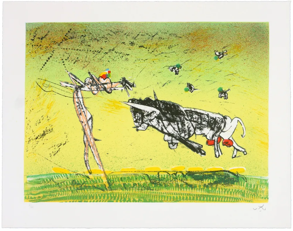 Литография Matta - All Cosmicstrippers IV