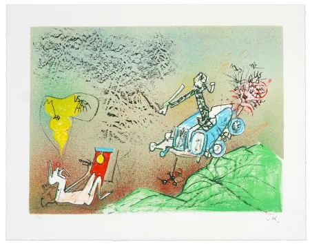 Литография Matta - All Cosmicstrippers X