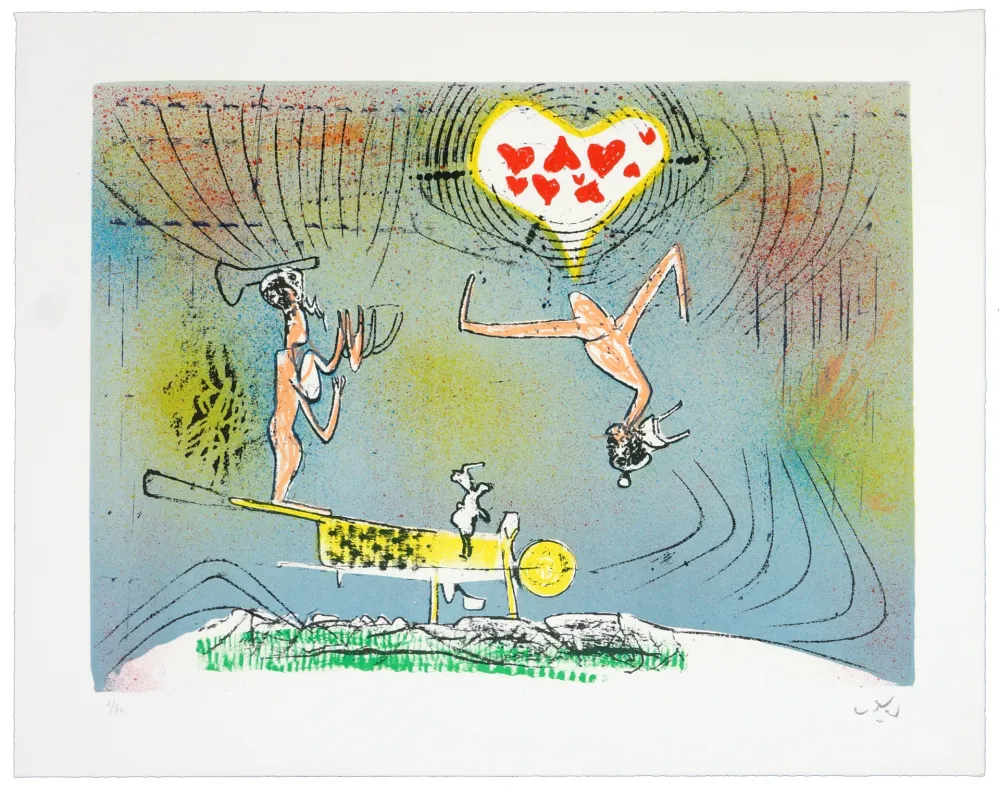 Литография Matta - All Cosmicstrippers XI