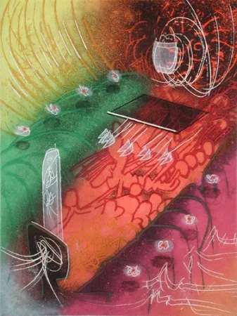 Офорт И Аквитанта Matta - Attire Le Gai Venin