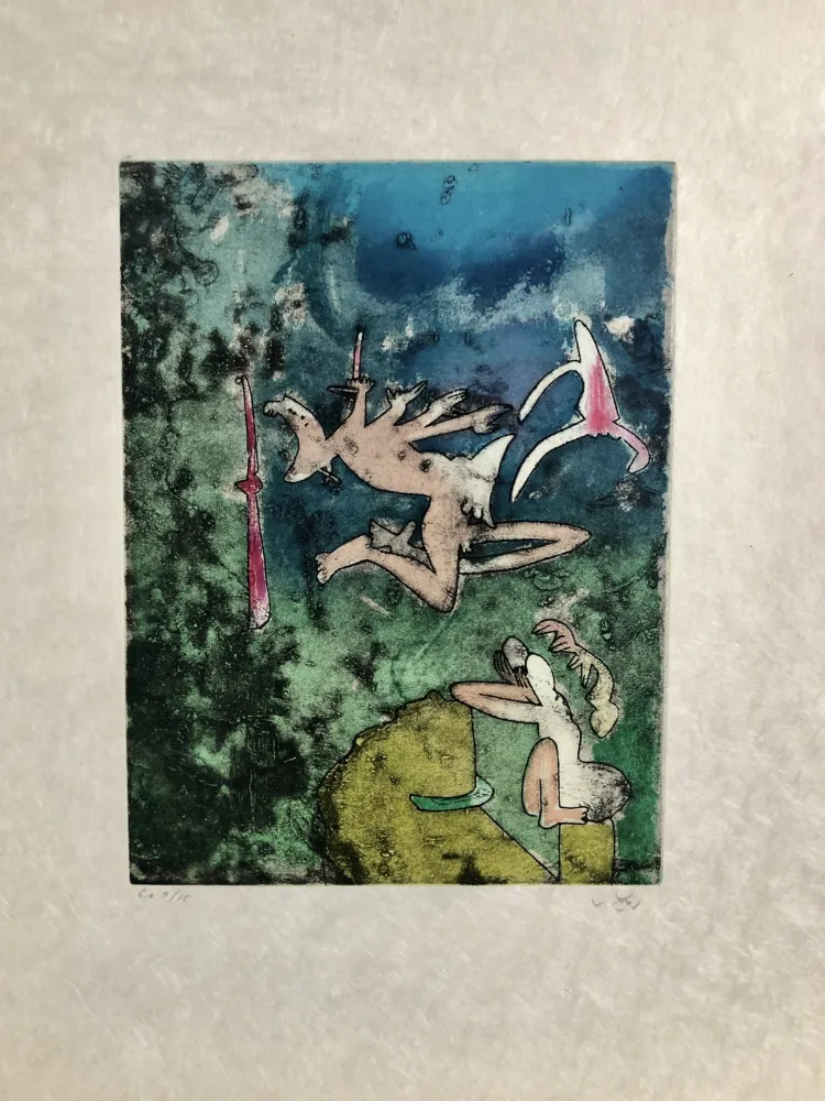 Гравюра Matta - Centre Neouds, plate II