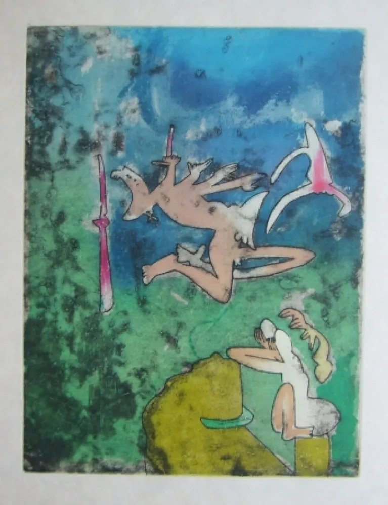 Офорт И Аквитанта Matta - Centre Noeds I