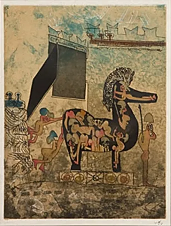 Офорт И Аквитанта Matta - CHAOSMOS