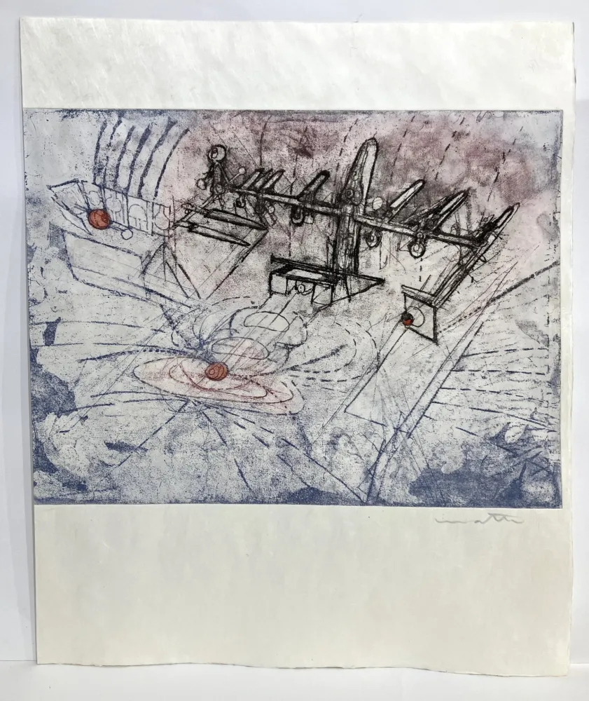 Гравюра Matta - Come detta dentro vo significado. 