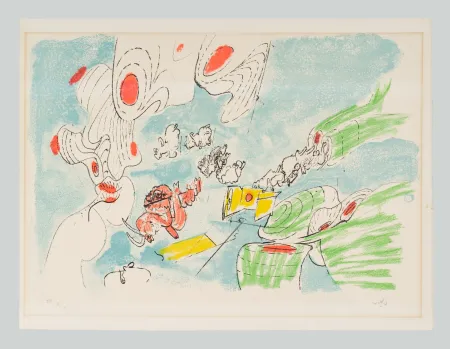 Сериграфия Matta - Composizione