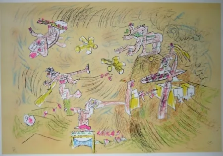 Литография Matta - Crueaut'elle