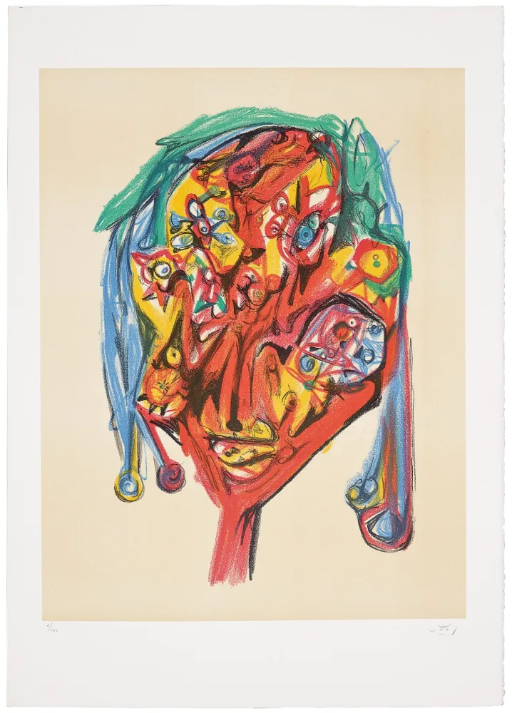 Литография Matta - D’Yeux