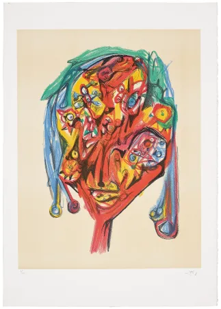 Литография Matta - D’Yeux