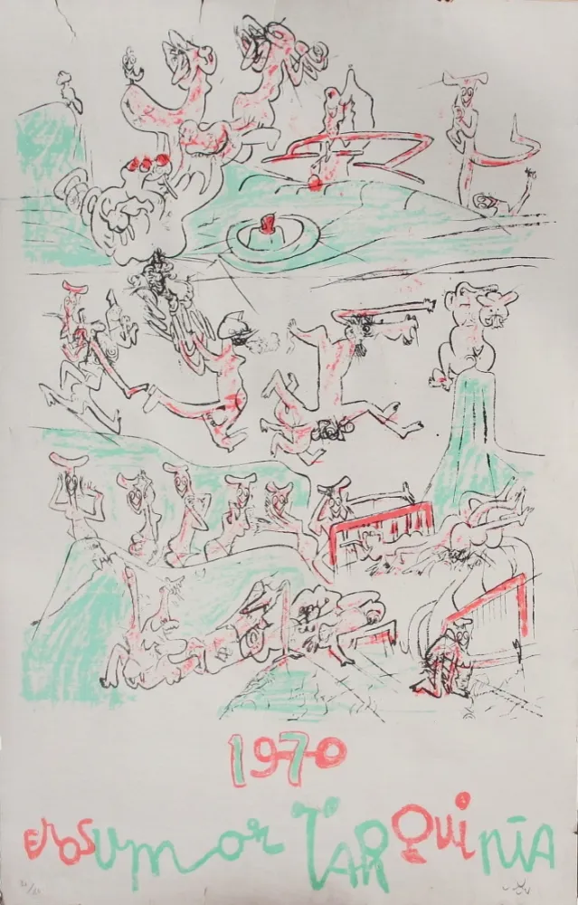 Сериграфия Matta - Erosumor Tarquinia