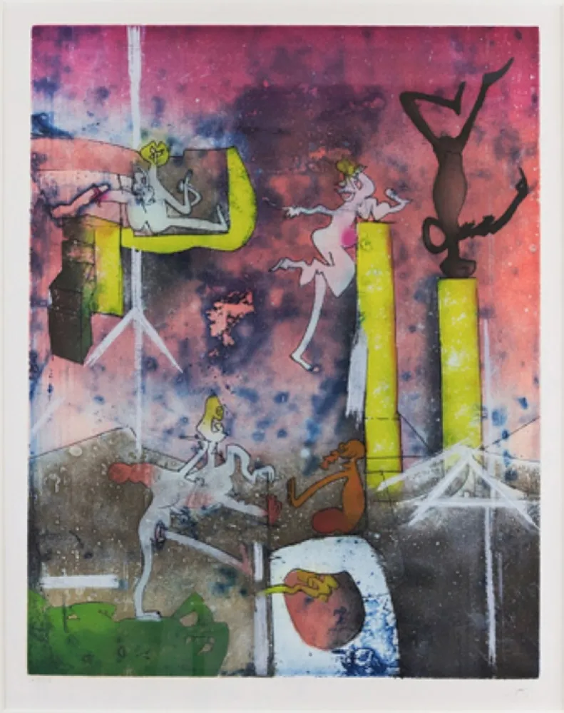 Офорт И Аквитанта Matta - Etre au monde 