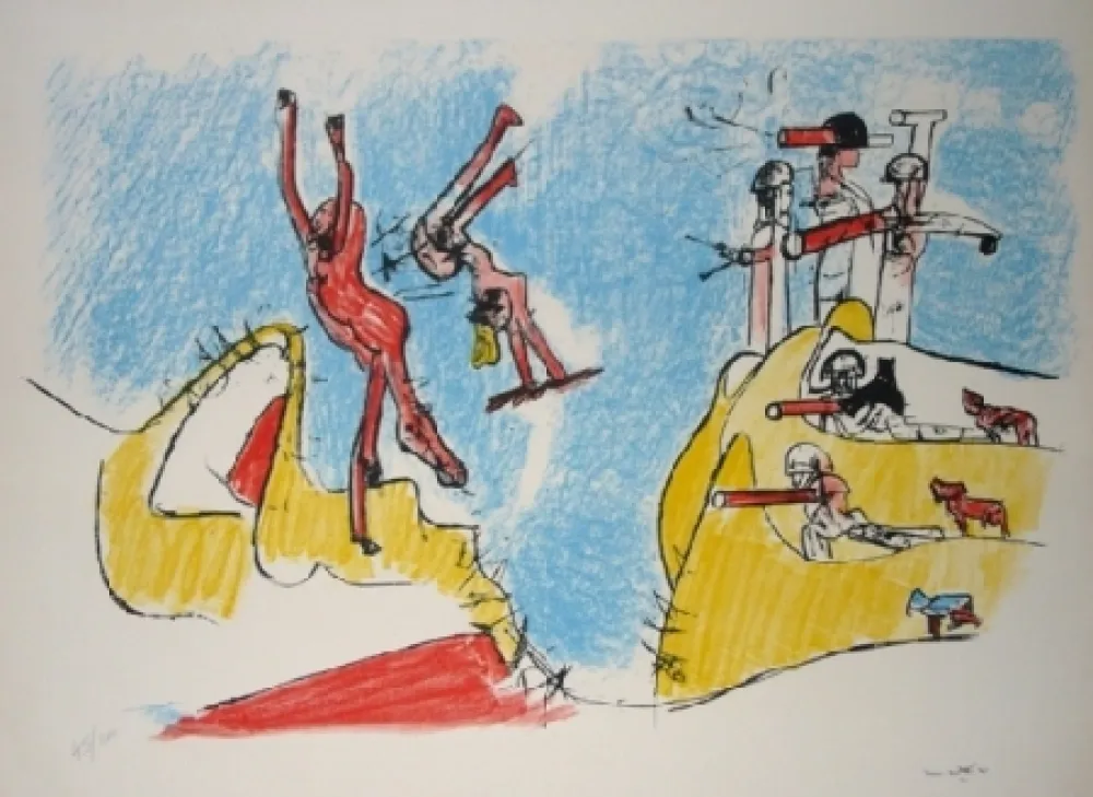 Литография Matta - Had a great fall