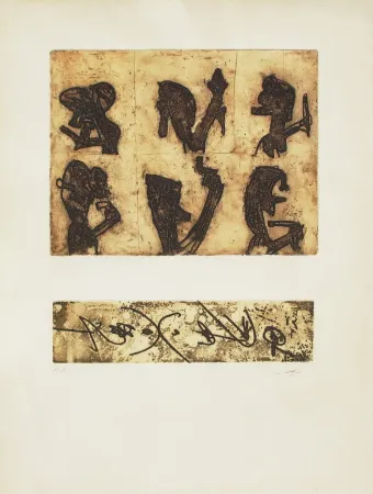 Офорт И Аквитанта Matta - Herring-Harangue