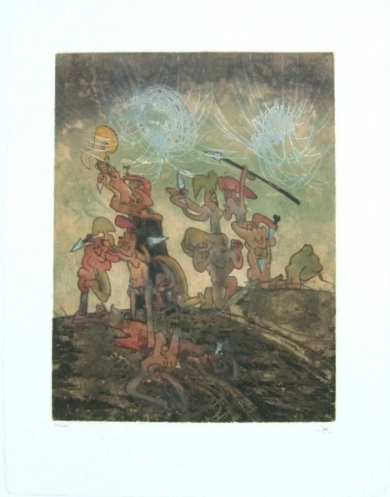 Гравюра Matta - Hom'Mere 07